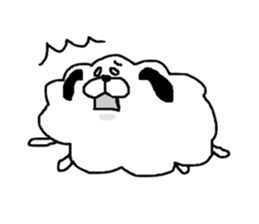 limp dog sticker #2601808