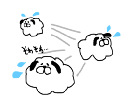 limp dog sticker #2601809