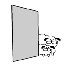 limp dog sticker #2601812