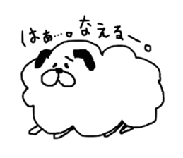 limp dog sticker #2601814