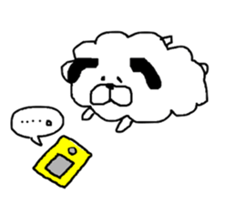 limp dog sticker #2601815