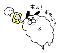 limp dog sticker #2601817