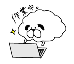 limp dog sticker #2601831