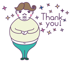 Mr. Middle sticker #2602152