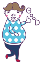 Mr. Middle sticker #2602156