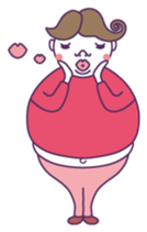 Mr. Middle sticker #2602160