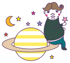 Mr. Middle sticker #2602161