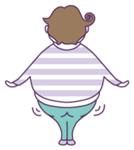 Mr. Middle sticker #2602162