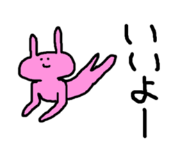 Emotional rabbits sticker #2602204