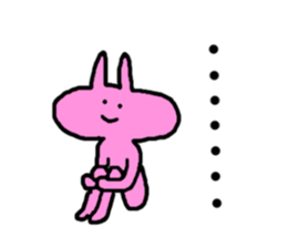 Emotional rabbits sticker #2602236