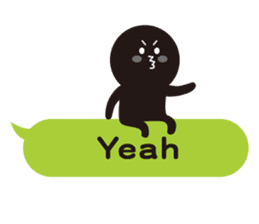 Colorful Speech Balloon English ver sticker #2602363