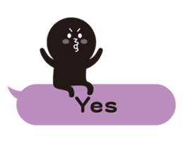 Colorful Speech Balloon English ver sticker #2602365