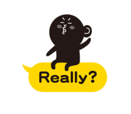 Colorful Speech Balloon English ver sticker #2602369