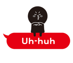 Colorful Speech Balloon English ver sticker #2602371