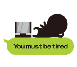 Colorful Speech Balloon English ver sticker #2602373