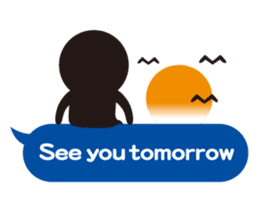 Colorful Speech Balloon English ver sticker #2602377