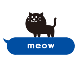 Colorful Speech Balloon English ver sticker #2602392