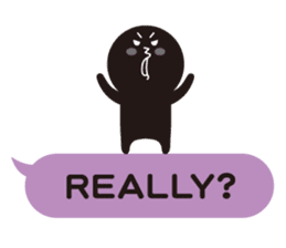 Colorful Speech Balloon English ver sticker #2602395