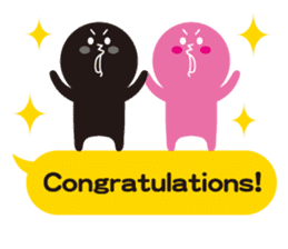 Colorful Speech Balloon English ver sticker #2602399