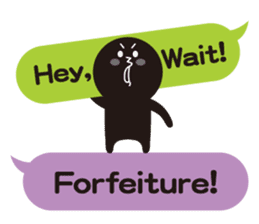 Colorful Speech Balloon English ver sticker #2602400