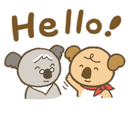 Care Koala "Mocha" & "Silva" sticker #2602444