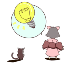 zasikiwarashi's daily life. sticker #2602489