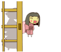 zasikiwarashi's daily life. sticker #2602498