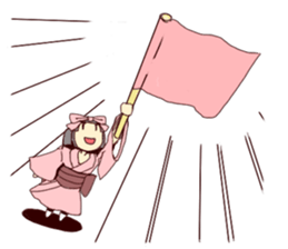 zasikiwarashi's daily life. sticker #2602500