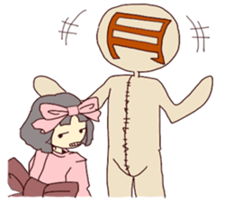 zasikiwarashi's daily life. sticker #2602503