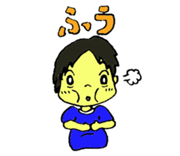 Ha-chan and Kai-kun sticker #2602635