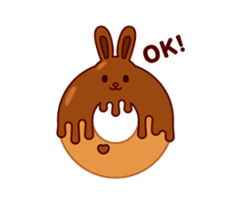 Chocolate Rabbit sticker #2603453