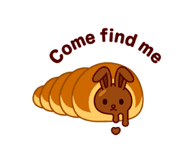 Chocolate Rabbit sticker #2603459