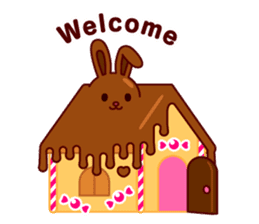 Chocolate Rabbit sticker #2603477