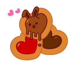 Chocolate Rabbit sticker #2603481