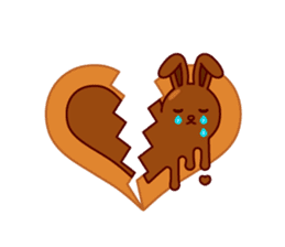 Chocolate Rabbit sticker #2603482