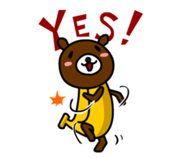 Banana Bear vol.2 sticker #2603626