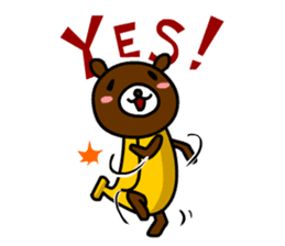 Banana Bear vol.2 sticker #2603626