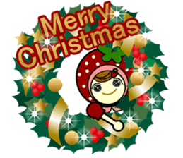 Strawberry girl and friends2 Ver.winter sticker #2603763