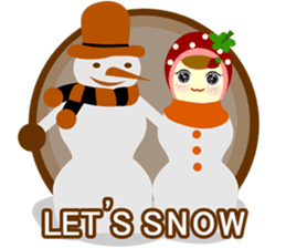 Strawberry girl and friends2 Ver.winter sticker #2603765