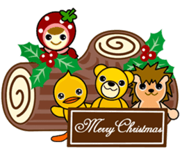 Strawberry girl and friends2 Ver.winter sticker #2603767