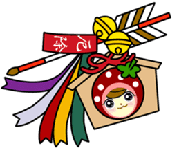 Strawberry girl and friends2 Ver.winter sticker #2603785