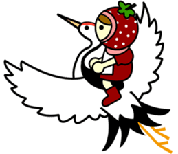 Strawberry girl and friends2 Ver.winter sticker #2603792
