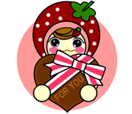 Strawberry girl and friends2  Ver.winter sticker #2603795