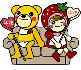 Strawberry girl and friends2  Ver.winter sticker #2603797