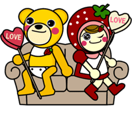 Strawberry girl and friends2 Ver.winter sticker #2603797