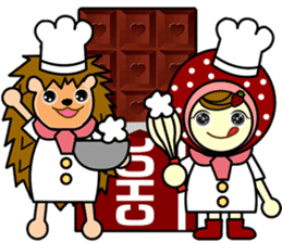 Strawberry girl and friends2 Ver.winter sticker #2603798