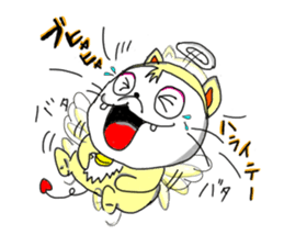 Cheerful cherubs cat [tennyan] sticker #2604255