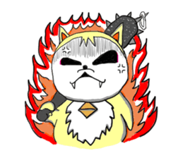 Cheerful cherubs cat [tennyan] sticker #2604270