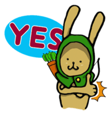 Robin Hood Hare [English] sticker #2604327