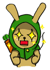Robin Hood Hare [English] sticker #2604332